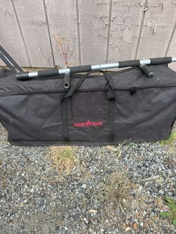 Camp Stove, Paddle Board, Mini Fridge,