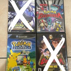 Nintendo GameCube Pokemon Games 