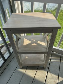 Farmhouse Accent Side Table
