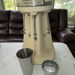 Vintage Hamilton Beach Model 30 Triple Head Milkshake Mixer Soda Fountain Commercial Tested Works