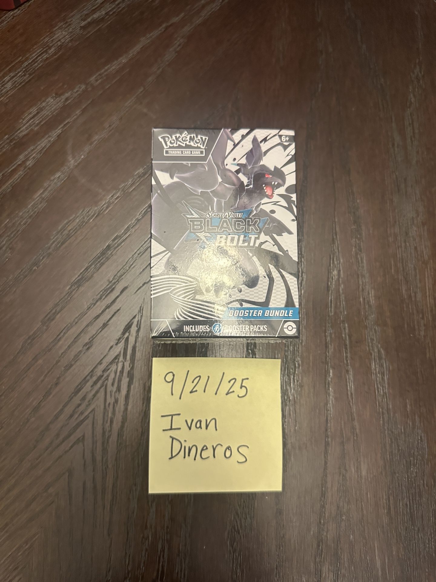 Pokemon Black Bolt Booster Bundle
