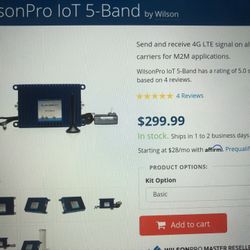 WilsonPro IoT 5-Band Internet Amplifier 