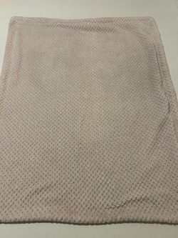 Mon Lapin Pink Popcorn Knitted Baby Blanket