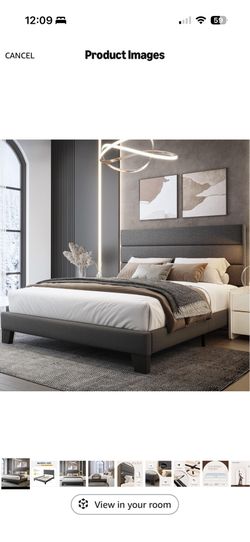 WEEWAY Queen Bed Frame