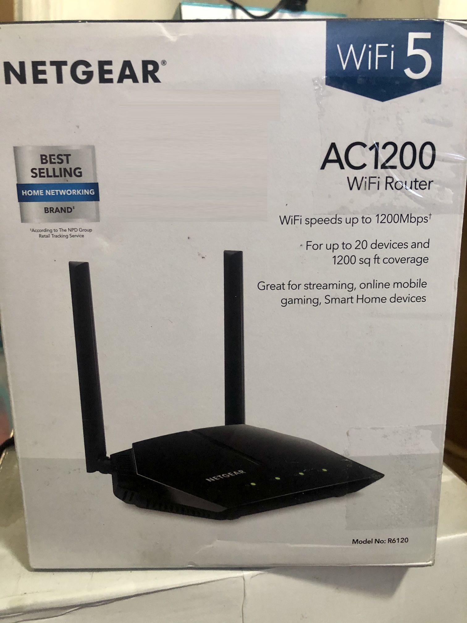 Net gear WiFi5 AC 1200 Wifi Router 