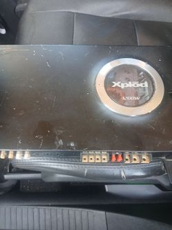 SONY Xplod 1200w 2/1 channel amp