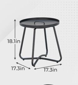 Outdoor table side table end table picnic table nightstand NEW