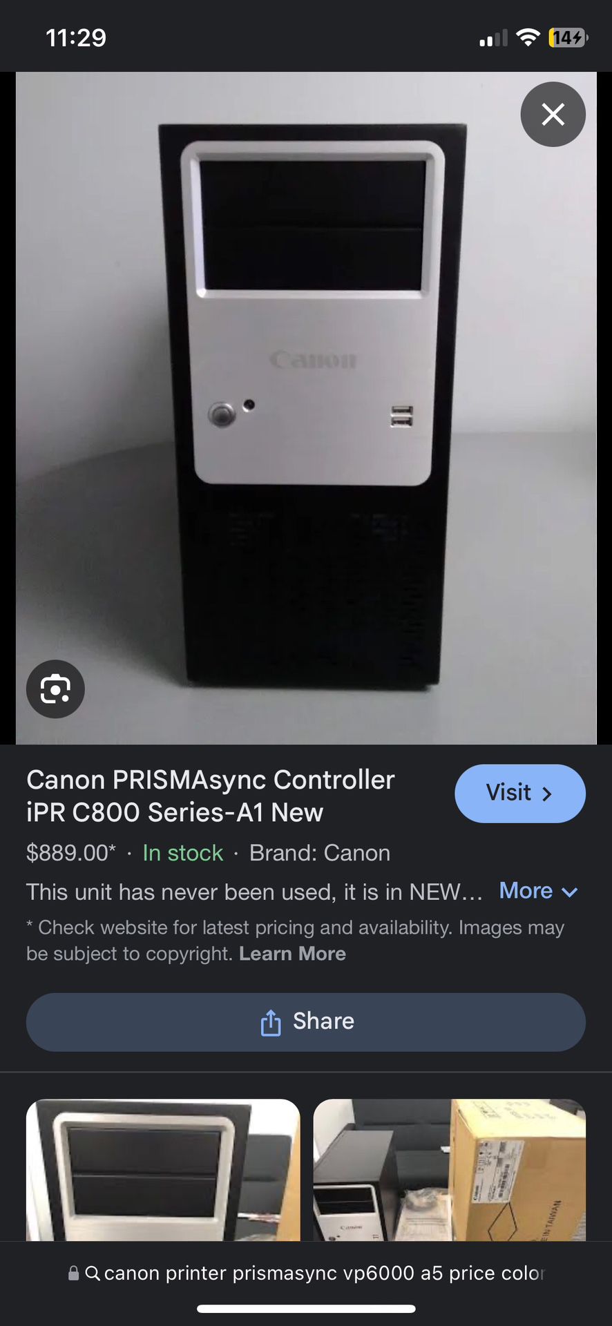 Canon Print Server