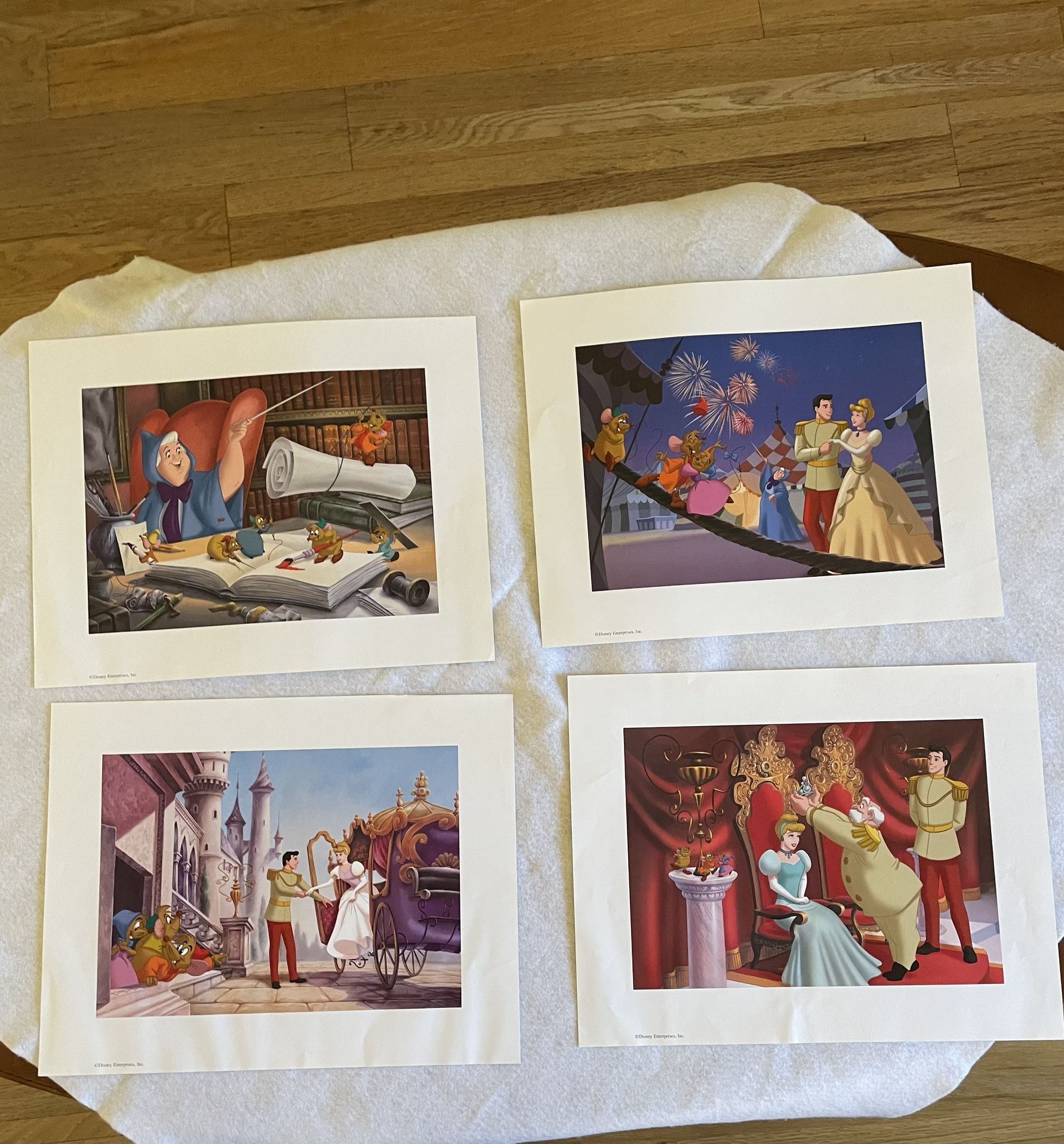 Disney Cinderella lithographs or prints