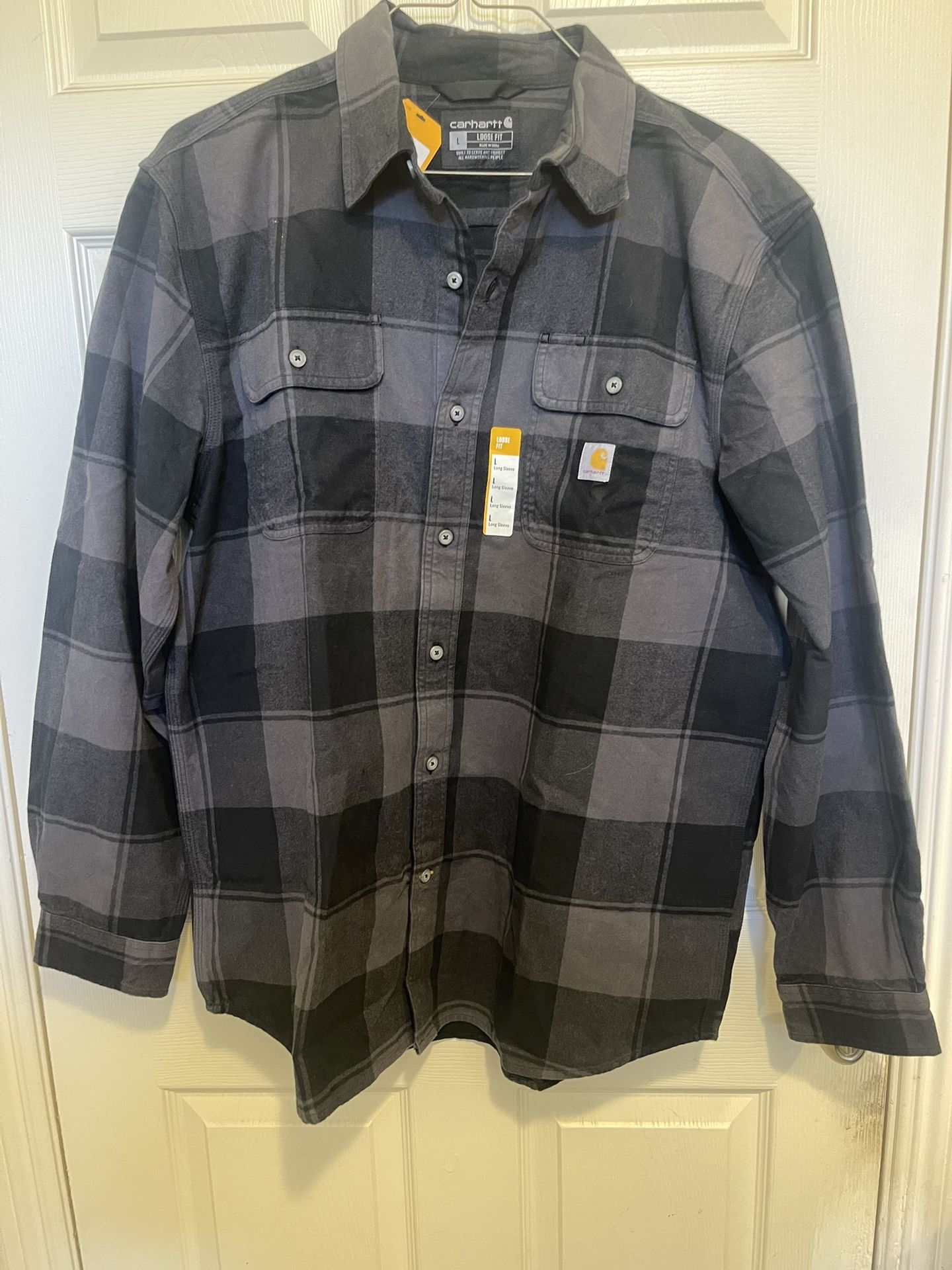 Carhartt Flannel Shirt Size L