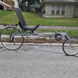 Linear Recumbent Bicycle 