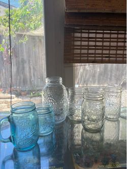 Ball Kerr Mason Jack in the box jar collectibles