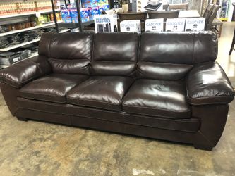 Leather Sofa $629
