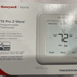 Honeywell TH6320ZW2003 Z-Wave T6 Pro Programmable Thermostat