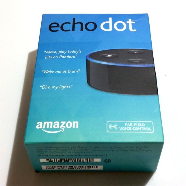 Amazon Echo Dot 2nd Gen w/ Alexa (Black) BRAND NEW & SEALED