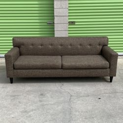 *Free Delivery* Brown Modern Couch Sofa 3 Seater