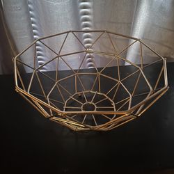 Gold Wire bowl