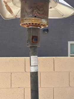 Portable heater.