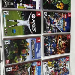 Nintendo Switch Games And Controllers 