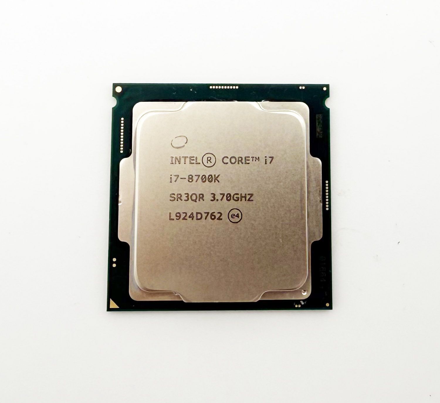 Intel Core i7 8700K 3.7Ghz 6-Core 12MB Cache Desktop CPU Processor LGA1151