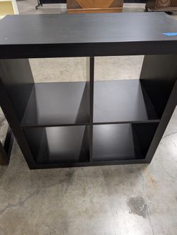 Versatile Black 2x2 Cube Storage Unit
