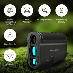 Perfect for Golf, Camping, Adventure! Professional-Grade Rangefinder! 