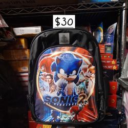 Sonic The Hedgehog Backpack 