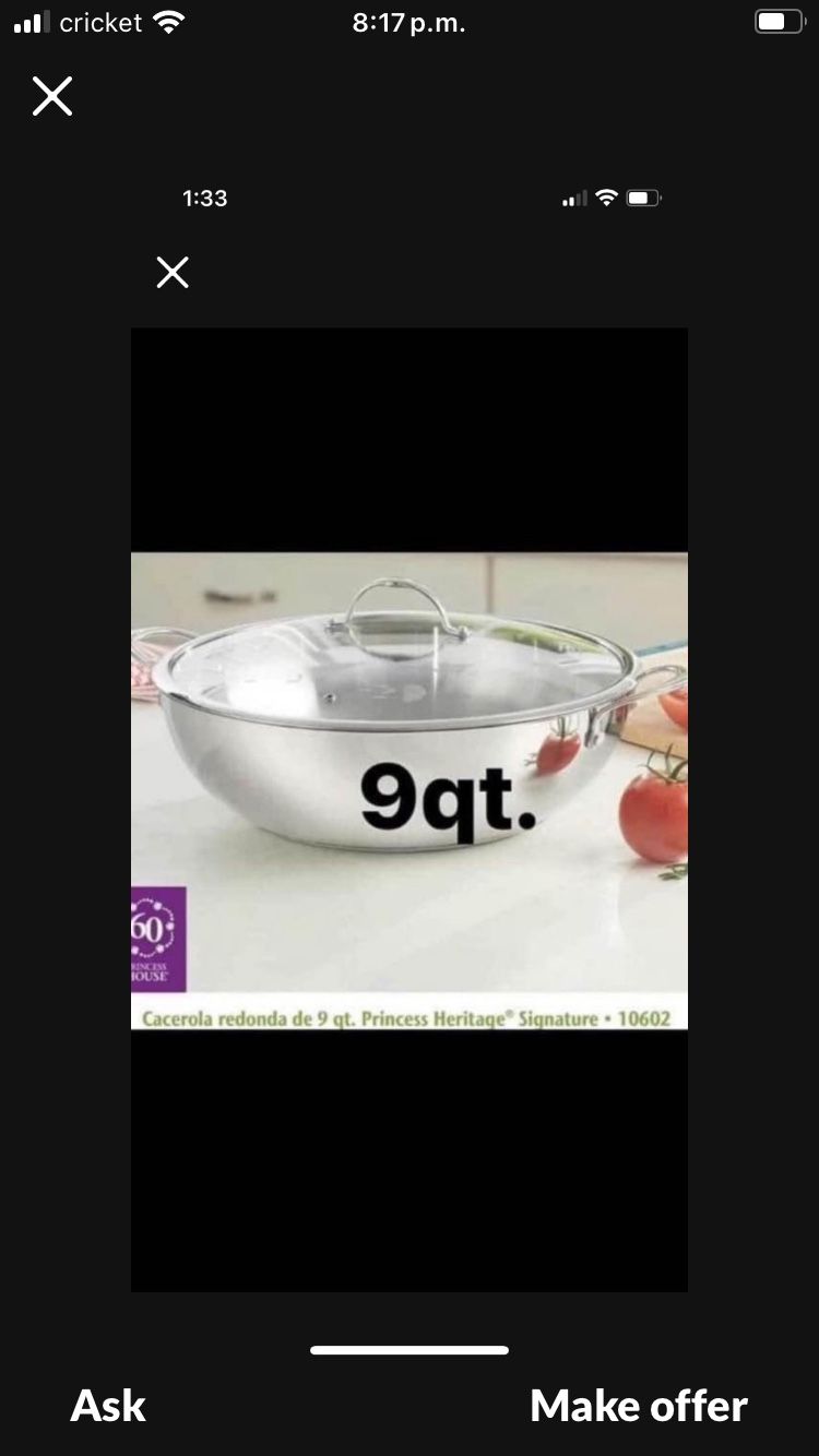 Sartén De 9/4 Princess House