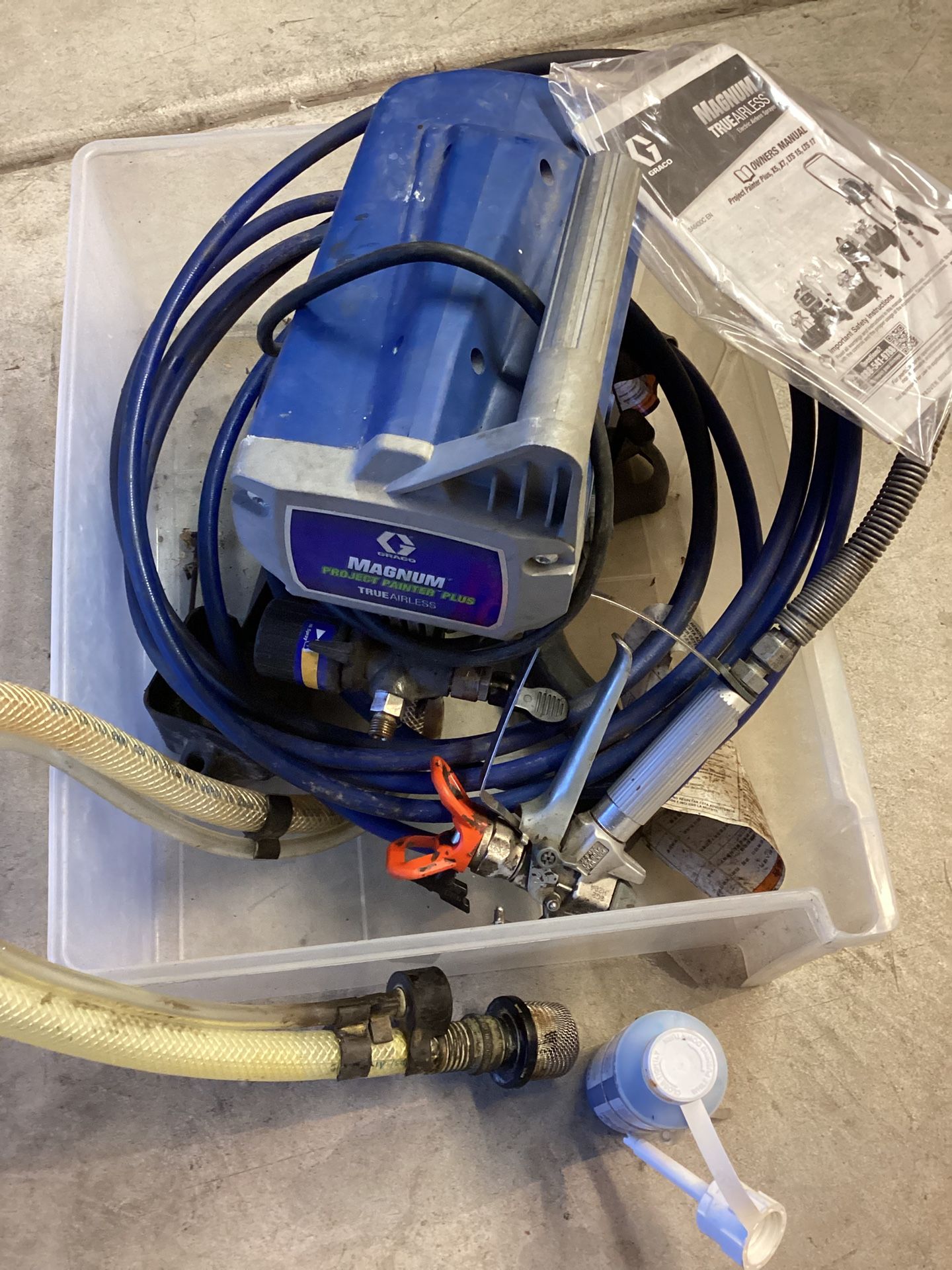 Graco Magnum Project Painter Plus True Airless Paint Sprayer.  Just used on 1 Project. Price is Firm   Cash Only 
