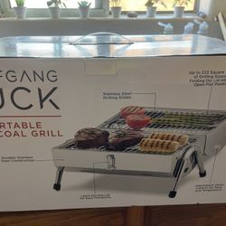 Wolf Gang Puck Portable Charcoal Grill 