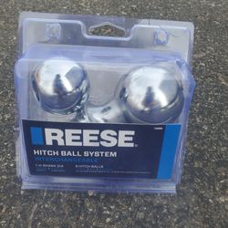 Reese Hitch Ball System Interchangeable 3 Hitch Balls 1” Shank Diameter (contact info removed)