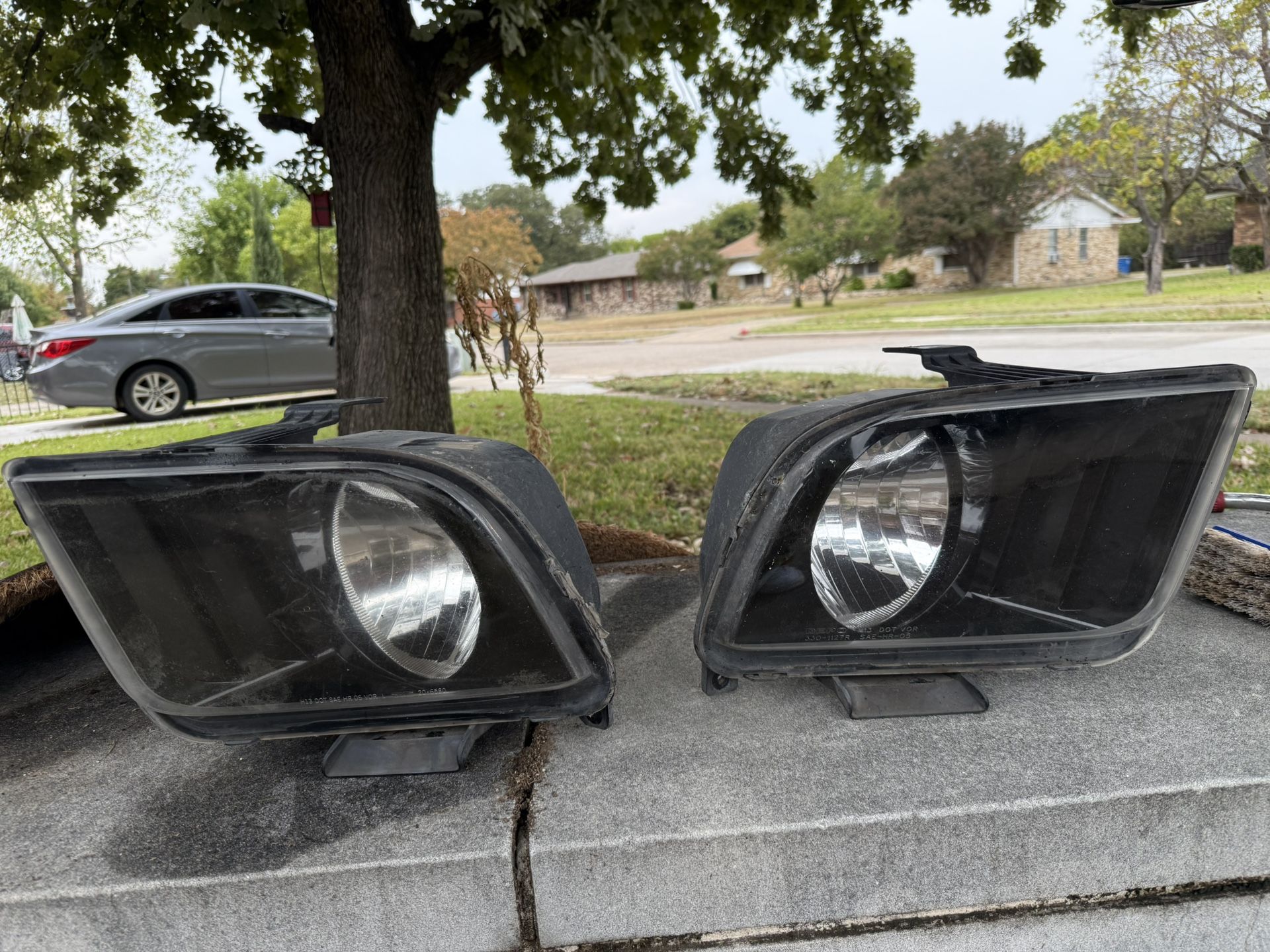 2007 ford mustang headlights