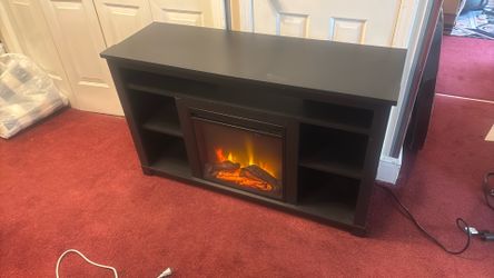 Fireplace TV Stand $100