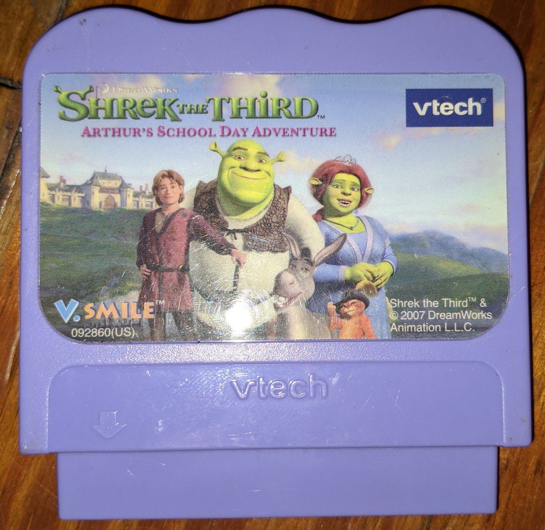 Vtexh V .Smile game: Shrek the third: Arthur's great adventure.