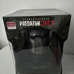 New Predator 3D Blu Ray With Comic Con Exclusive Bust SEALED