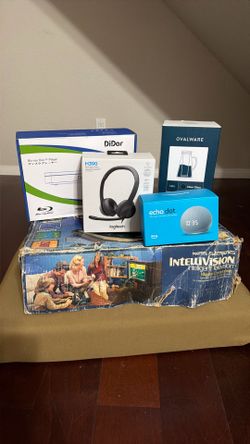 Moving SALE - Isle Paddleboard, vintage Mattel Intellivision, Amazon Echo, Blue ray Player