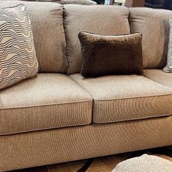 Sofa & Loveseat W/ Pillows $$1,099.99