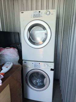 Washer and dryer