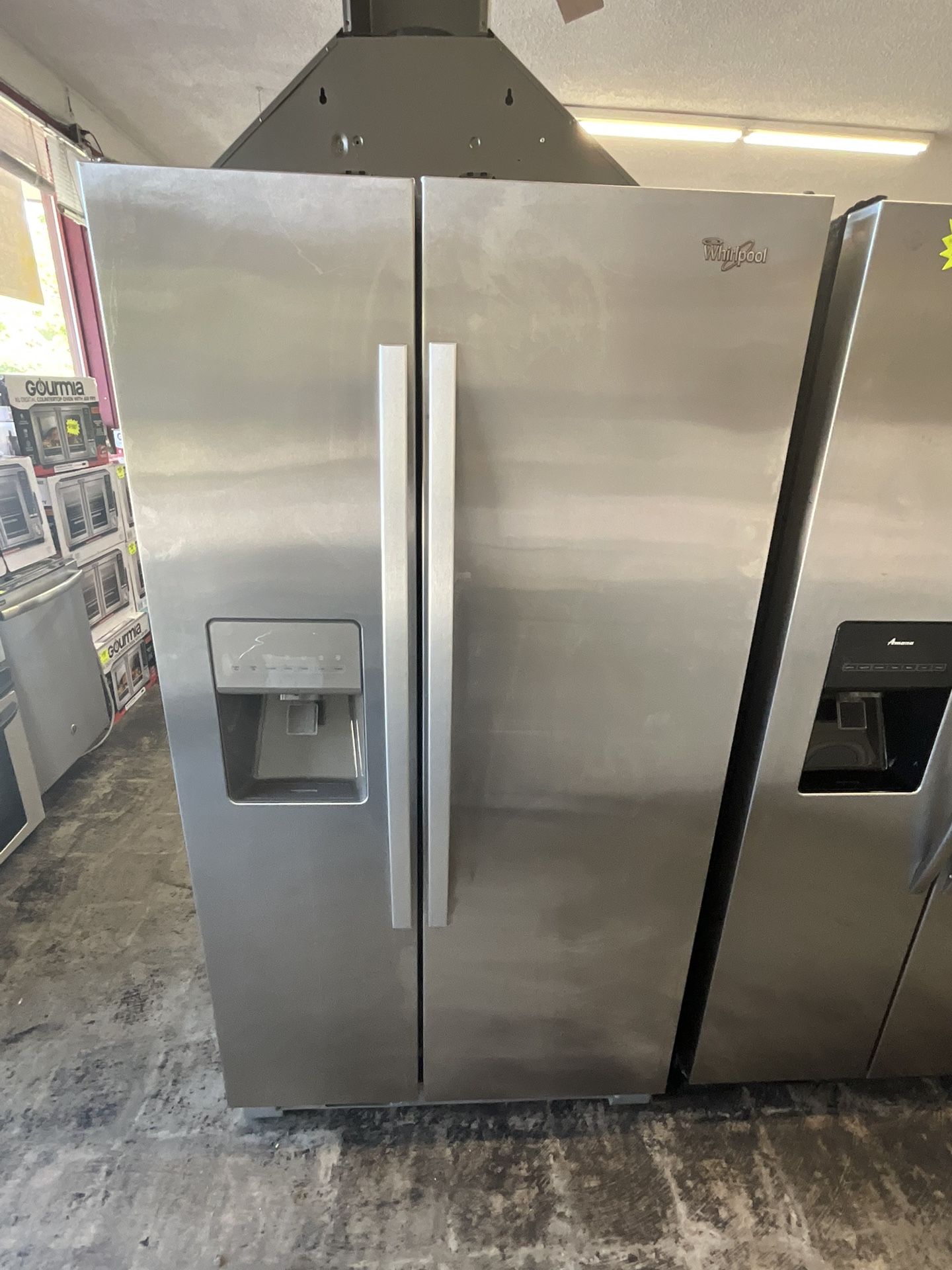 Whirlpool Stainless Steel Refrigerator Side By Side