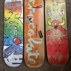 Dgk, Chocolate, Toy Machine Decks