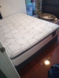 Used Queen mattress and boxpring