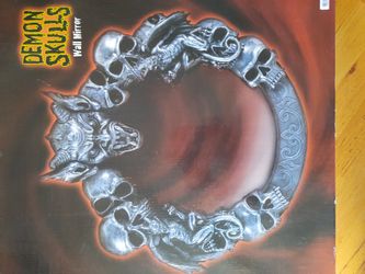 Demon Skulls Wall Mirror 