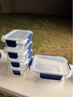 Food containers glass