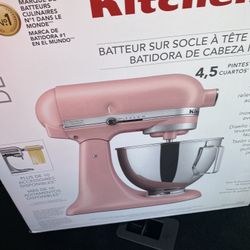 Pink Kitchen Aid !! Brand New Mixer !!