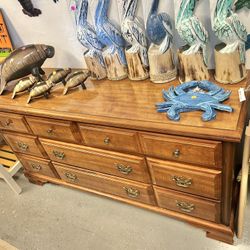 Solid Wood Dresser 