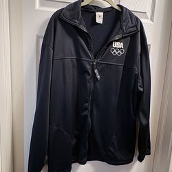 USA Olympics Navy Jacket