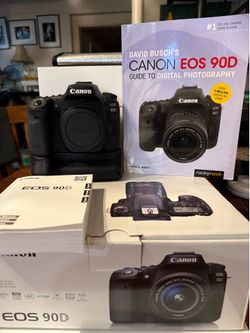 Canon 90D camera