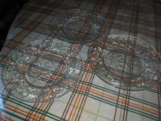 Princess house glass plates
