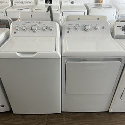 Ge Washer&dryer Large Capacity Set   60 day warranty/ Located at:📍5415 Carmack Rd Tampa Fl 33610📍 