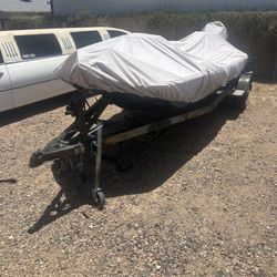 1976 Skeeter Bass Boat And Trailer